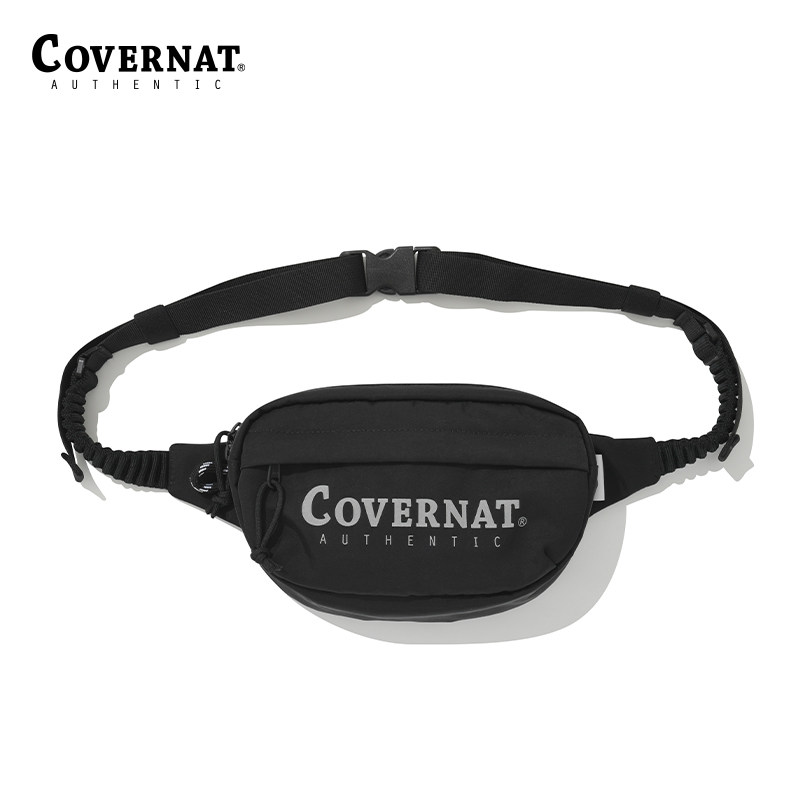 Covernat腰包男女时尚斜挎包黑色字母印花个性胸包,箱包皮具/热销女包/男包,胸包,淘宝优惠券,粉丝福利购,淘宝优惠卷