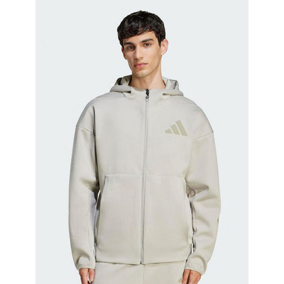 adidas阿迪达斯Z.N.E.健身训练连帽外套2025秋男针织夹克 JW4720