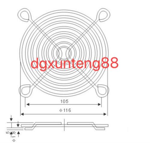 正品 金属网罩 12CM 加粗型 风扇防护网罩 120mm风扇网罩 SGS环保