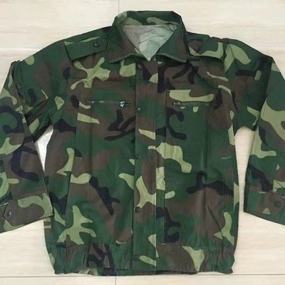 春夏季97迷彩服套装单上衣单裤男女纯棉耐磨耐脏多口袋劳保工地服