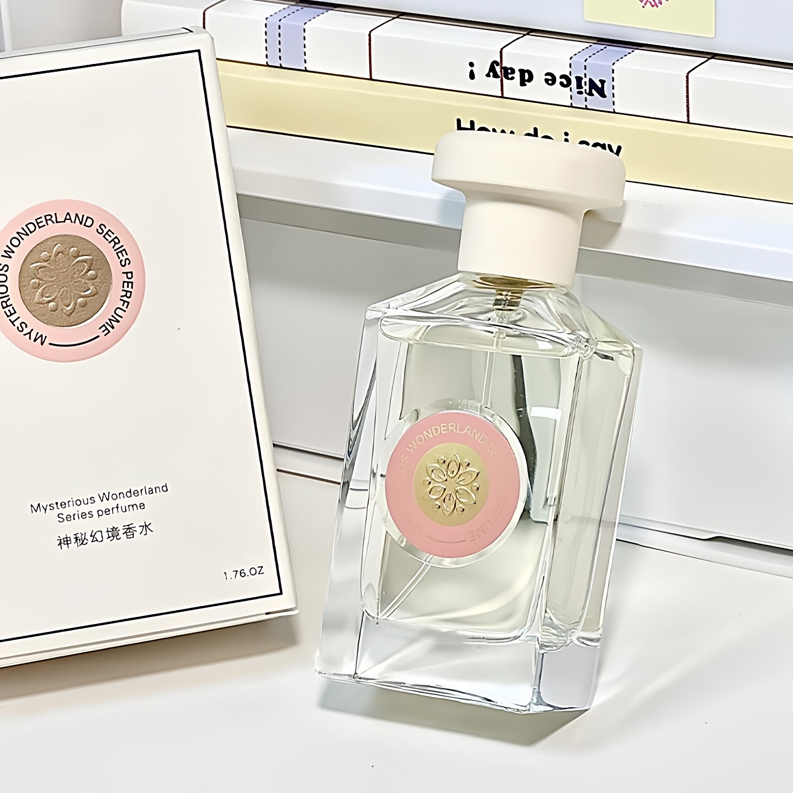 香水日记神秘幻境女士香水持久淡香蓝风铃粉邂逅白茶学生小众香氛