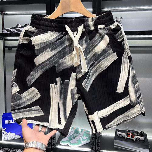 潮牌休闲短裤男士夏季薄款