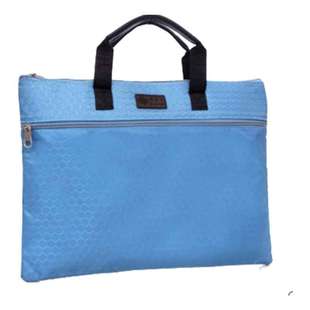 斯莫尔526AB文件包A4双层链袋资料袋收纳袋办公用品加厚资料档案袋文件夹 帆布手提包男女士公文包印字制logo