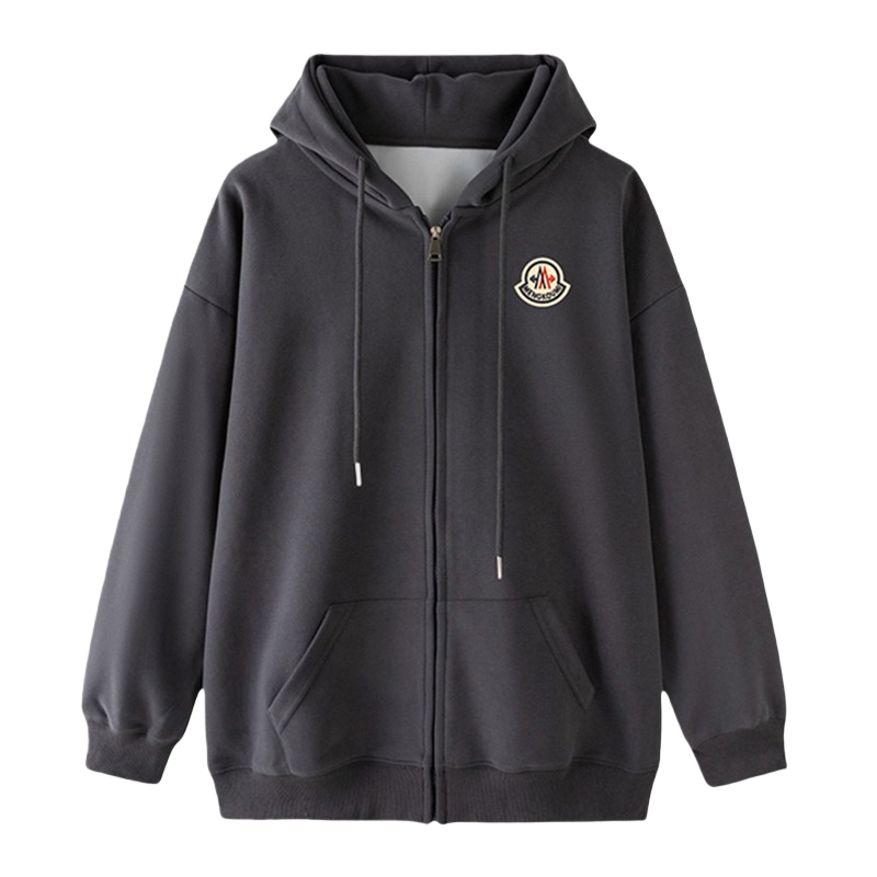 【官方直营】蒙口钢琴开衫卫衣男款新款秋季男女上衣宽松连帽外套