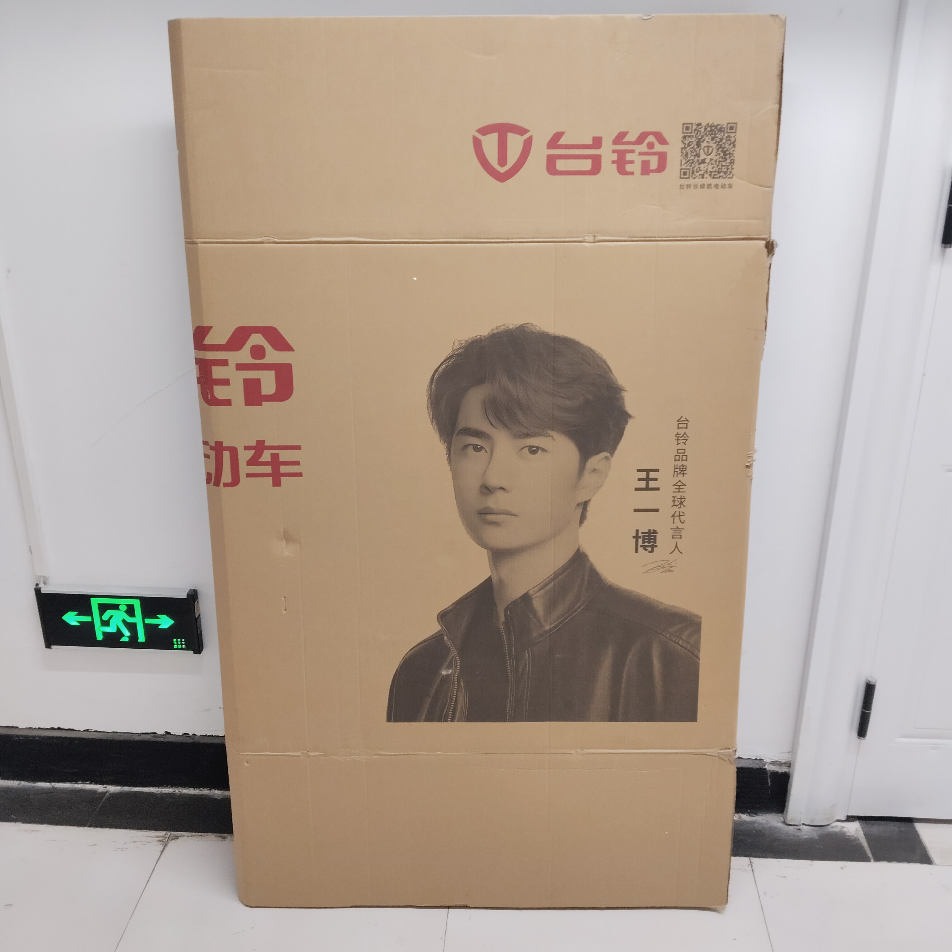 二手艾玛电动车纸箱包装箱电动车自行车公路车快递箱非全新