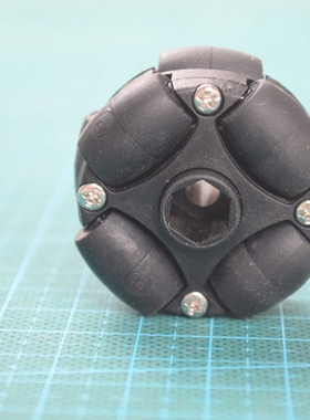 1.5 inch 38mm 90°塑料全向轮 机器人脚轮 轮足