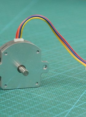 超薄步进电机28步进电机轴长10mm机身厚9.4/升级15mm圆轴/扁轴