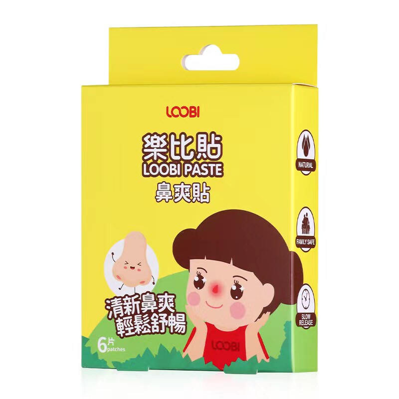 乐比贴乐比鼻爽贴6片/盒图片