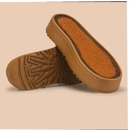 孺子牛EVA太阳花雪地靴鞋底