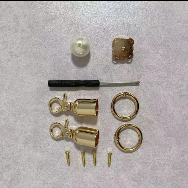 牡丹包五金配件手工钩针