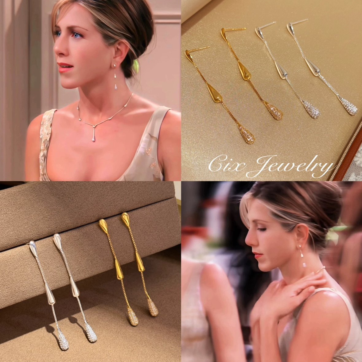 CIX垂涎/瑞秋同款简约水滴流苏耳环耳饰蚊香盘耳夹无耳洞气质耳钉,饰品/流行首饰/时尚饰品新,耳夹,淘宝优惠券,粉丝福利购,淘宝优惠卷