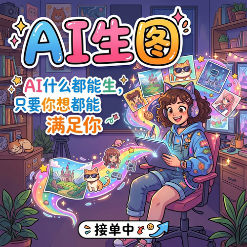 画图代画专业ps海报图片画册排版处理ai矢量图制作平面设计图精修