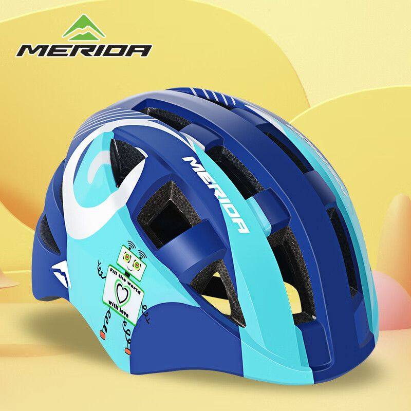 美利达儿童自行车骑行头盔小孩单车滑板车平衡车轮滑男女孩安全帽