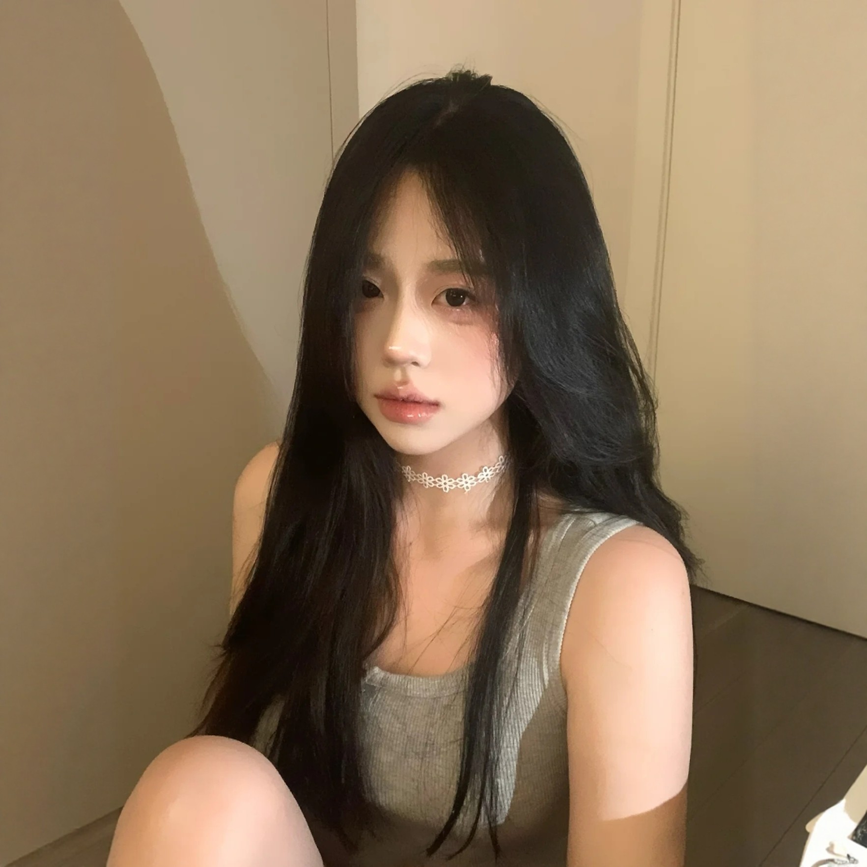 choker项链女白色花边蕾丝颈链少图片