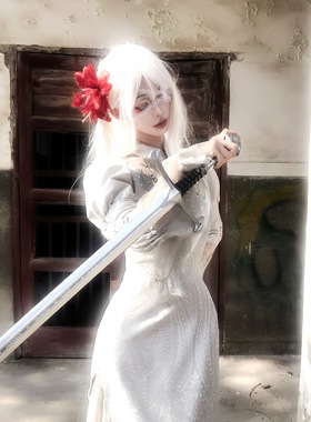 黑白色蕾丝爱心十字架眼罩cos