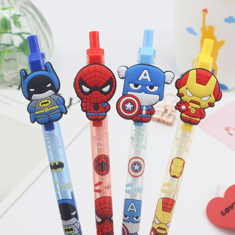 自动铅笔小学生专用贴片公仔0.5自动笔高颜值女绘画活动铅笔文具