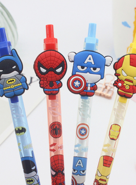 自动铅笔小学生专用贴片公仔0.5自动笔高颜值女绘画活动铅笔文具