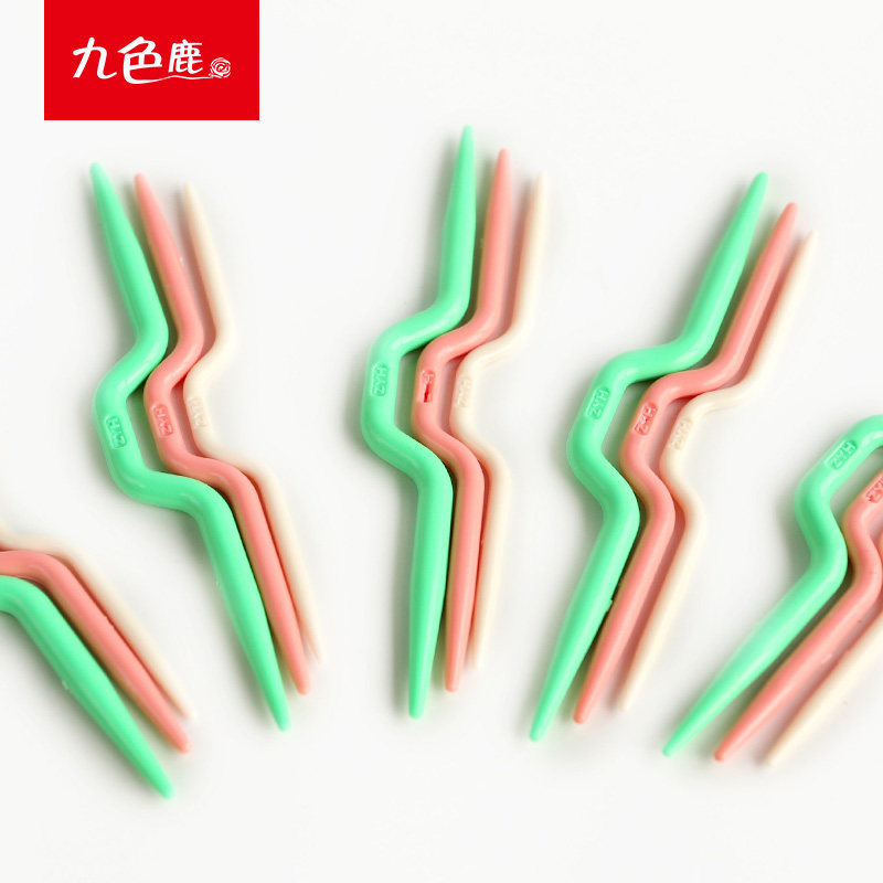 编织工具 塑料曲型扭麻花针  毛衣绞花针 树脂麻花针 一包3个,服饰配件/皮带/帽子/围巾,其他配件,淘宝优惠券,粉丝福利购,淘宝优惠卷