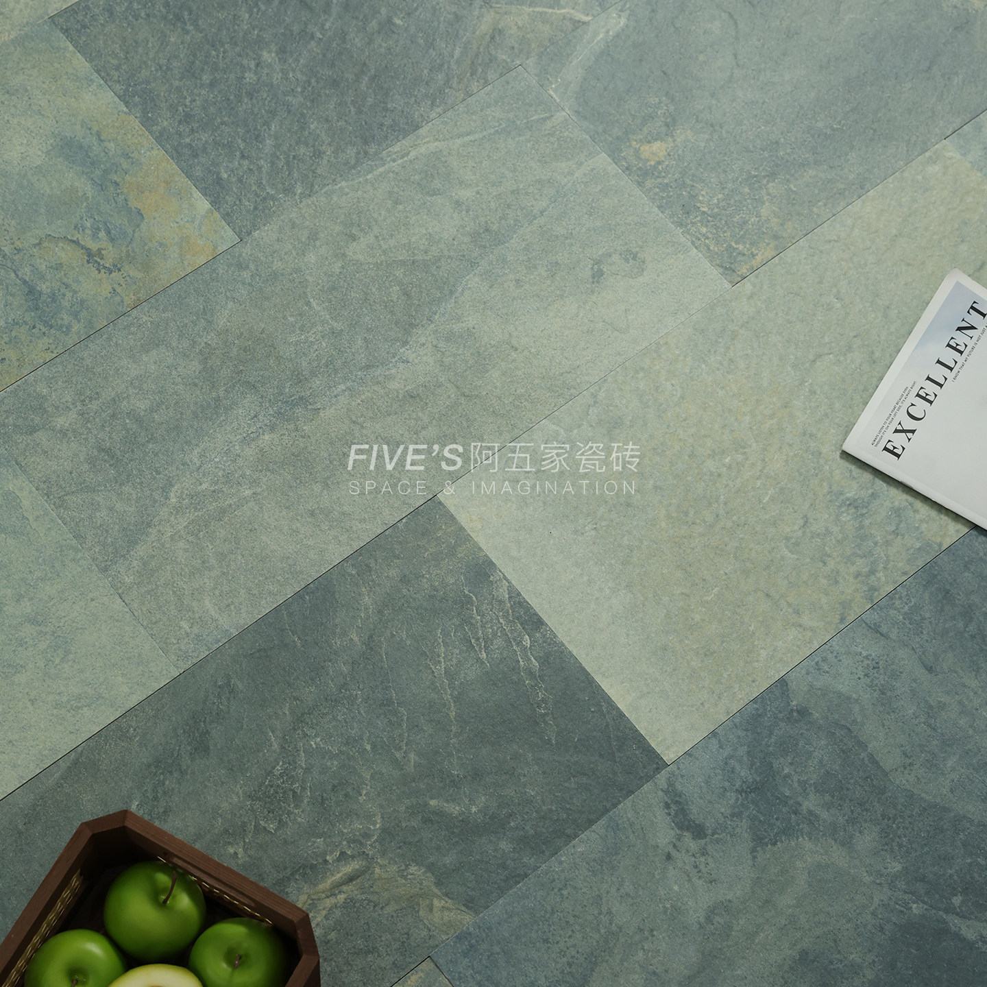300x600泳池防滑耐磨抗冻仿古砖