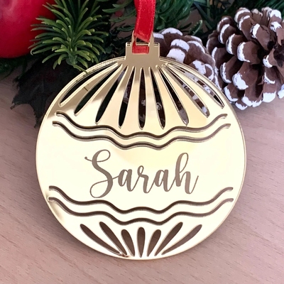 Custom Name Baubles 定制名字圣诞节装饰牌Christmas Ornaments