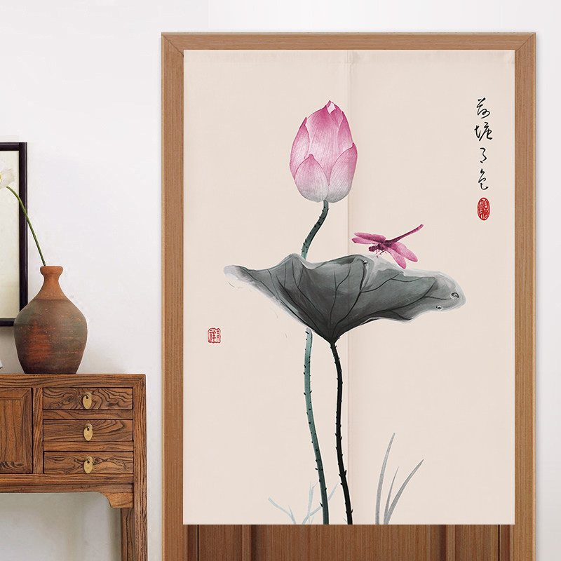 Chinese style door curtain Partition curtain household bedroom Curtain decorate kitchen Half-curtain TOILET toilet Drapes Fabric artin the Home Fabric , Curtains and curtain accessories , Curtain  category - from Buy2taobao.com to provide professional Taobao agent buy service