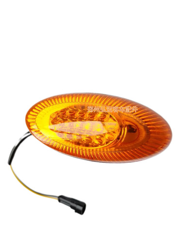 客车配件适用于宇通客车客车转向灯边灯145*65 黄色转向灯带粘胶