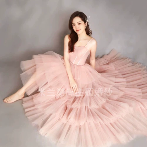 Милое свадебное платье, 2023, эффект подтяжки, с открытой спиной, юбка-пачка