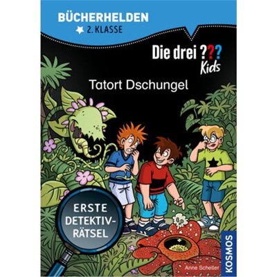 预订【德语】Die drei ??? Kids, Bucherhelden 2. Klasse, Tatort Dschungel[9783440172834]