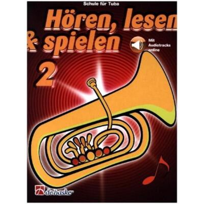 预订不退不换德语 H?ren, lesen & spielen 2 Tuba:Mit Audio-Online