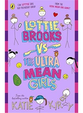 现货Lottie Brooks vs The Ultra Mean Girls  洛蒂布鲁克斯 vs 超刻薄女孩  洛蒂·布鲁克斯  平装[9780241725597]