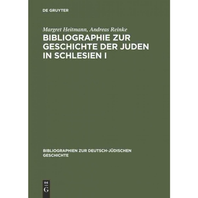 按需印刷DEG Bibliographie zur Geschichte der Juden in Schlesien I[9783598112300]