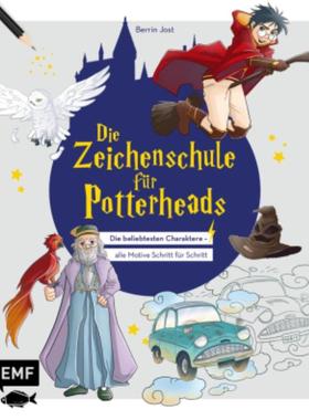 预订【德语】 Die Zeichenschule für Potterheads:Die beliebtesten Charaktere - alle Motive Schritt
