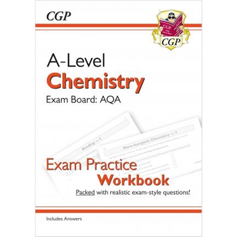 预订A-Level Chemistry: AQA Year 1 & 2 Exam Practice Workbook - includes Answers