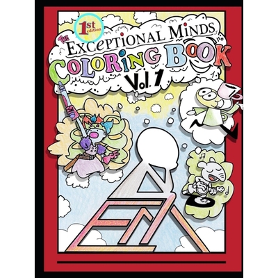 按需印刷Exceptional Minds Coloring Book[9781387354900]