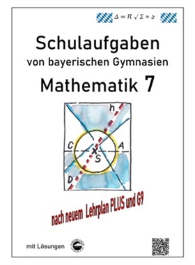 预订【德语】 Mathematik 7 Schulaufgaben von bayerischen Gymnasien (G9) mit Lösungen[9783000340642]