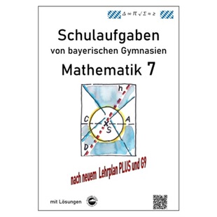 预订不退不换德语 Mathematik 7 Schulaufgaben von bayerischen Gymnasien (G9) mit Lösungen[9783000340642]