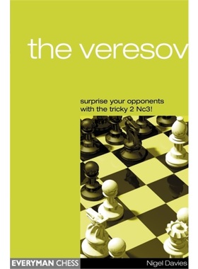 预订Veresov: Surprise Your Opponents with the Tricky 2 Nc3