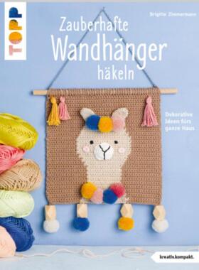 预订【德语】 Zauberhafte Wandhänger häkeln (kreativ.kompakt.):Dekorative Ideen fürs ga