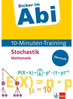 预订【德语】 Klett Sicher im Abi 10-Minuten-Training Mathematik Stochastik[9783129496893]