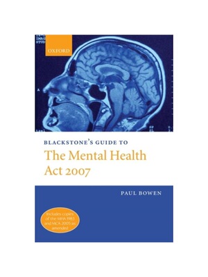 按需印刷不退不换Blackstone's Guide to the Mental Health ACT 2007 (Paperback)[9780199217113]