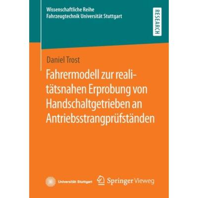 预订【德语】 Fahrermodell zur realitätsnahen Erprobung von Handschaltgetrieben an Antriebsstrang