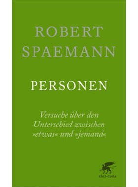 预订【德语】Personen:Versuche über den Unterschied zwischen 