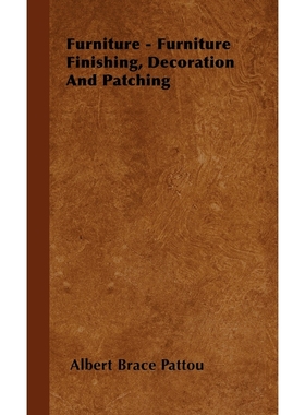 按需印刷Furniture - Furniture Finishing, Decoration And Patching[9781446505373]