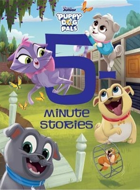迪士尼 英文原版 小狗的朋友5分钟故事书合集 5-Minute Puppy Dog Pals Stories (5-Minute Stories) Disney全彩绘本读物 外文书店