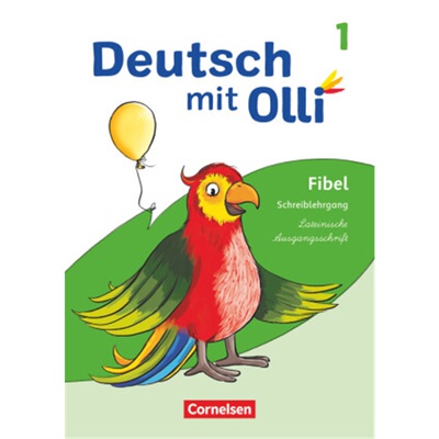 预订【德语】 Deutsch mit Olli - Erstlesen - Ausgabe 2021 - 1. Schuljahr Schreiblehr[9783060849987]