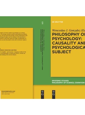 按需印刷DGYT Philosophy of Psychology: Causality and Psychological Subject[9783110574081]