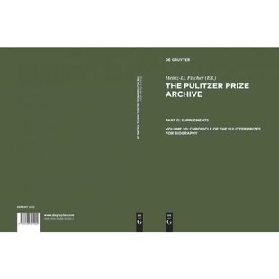 按需印刷DGYT Chronicle of the Pulitzer Prizes for Biography[9783598301902]