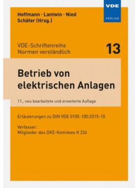 预订【德语】 Betrieb von elektrischen Anlagen:Erläuterungen zu DIN VDE 0105-100:2015-10