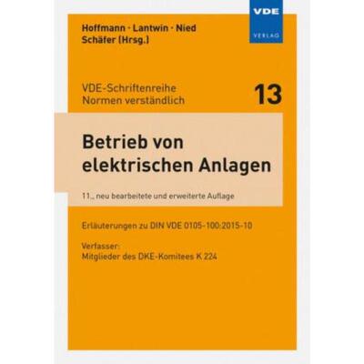 预订【德语】 Betrieb von elektrischen Anlagen:Erläuterungen zu DIN VDE 0105-100:2015-10