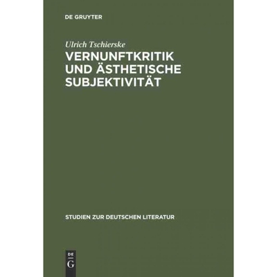 按需印刷DEG Vernunftkritik und ?sthetische Subjektivit?t[9783484180970]